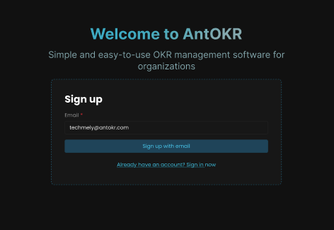 Sign Up Form