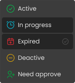 User status on antokr